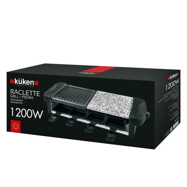 Raclette grill  piedra kuken 1200w